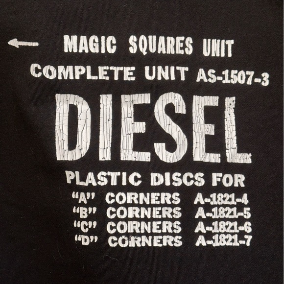 DIESEL French Terry Sweatshirt - Picture 8 of 8